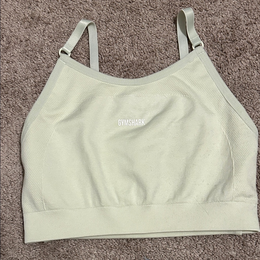 Gymshark Light Yellow Sports Bra Size XS